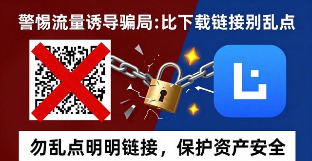 警惕流量诱导骗局：比特派钱包下载链接别乱点