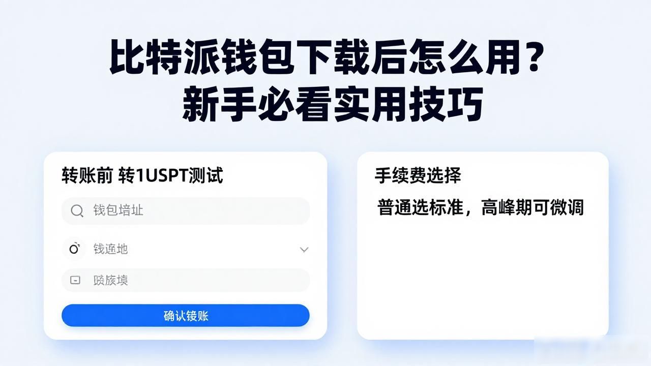 比特派钱包下载后怎么用？新手必看实用技巧