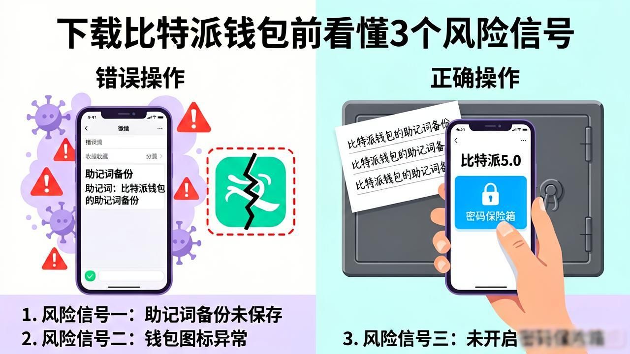 下载比特派钱包前，先看懂这3个风险信号