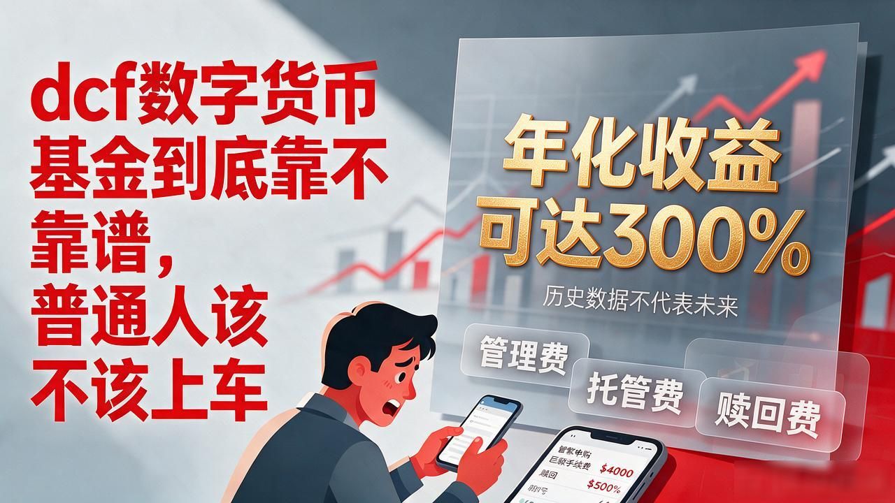 dcf数字货币基金到底靠不靠谱，普通人该不该上车