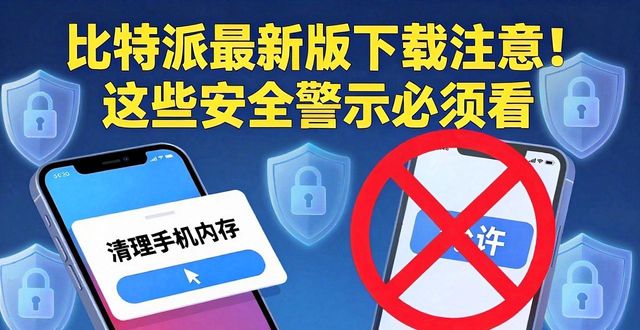 比特派最新版下载注意！这些安全警示必须看