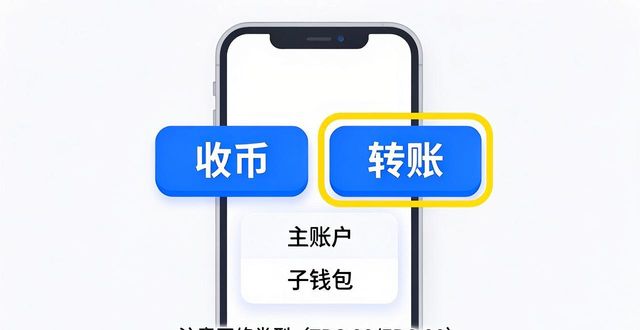 比特派新钱包资金划拨，三步搞定