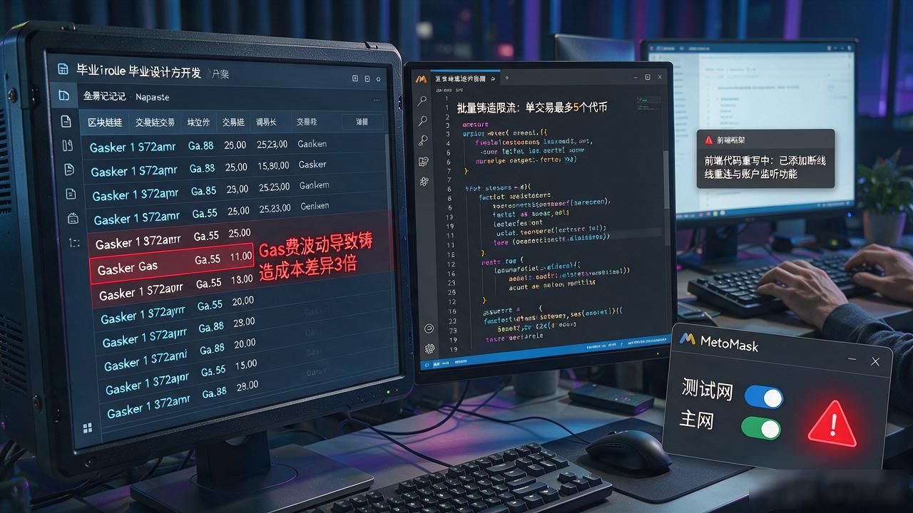 毕业设计做数字货币项目，选题方向、技术栈和实现思路都讲清楚了