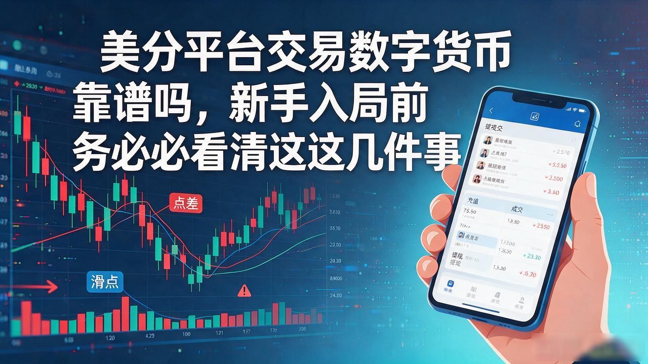 美分平台交易数字货币靠谱吗，新手入局前务必看清这几件事