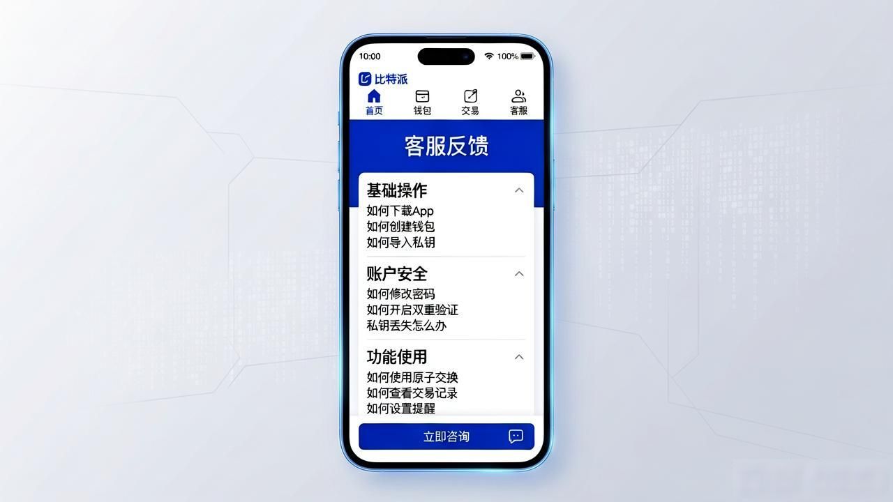 比特派客服怎么找？app内反馈入口全解析