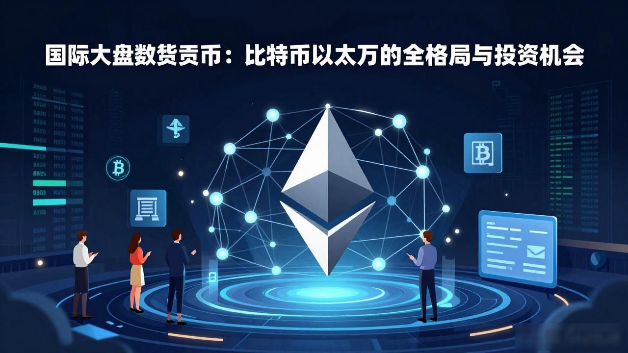 国际大盘数字货币：比特币以太坊的全球格局与投资机会