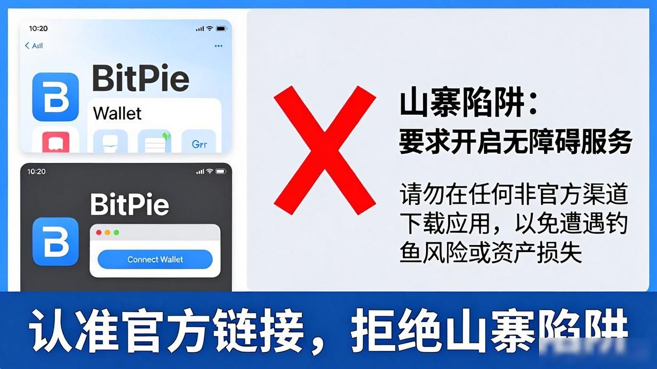 BitPie官网下载避坑指南：认准官方链接，拒绝山寨陷阱