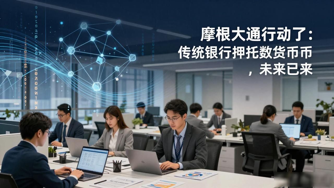 摩根大通行动了：传统银行押注数字货币，未来已来
