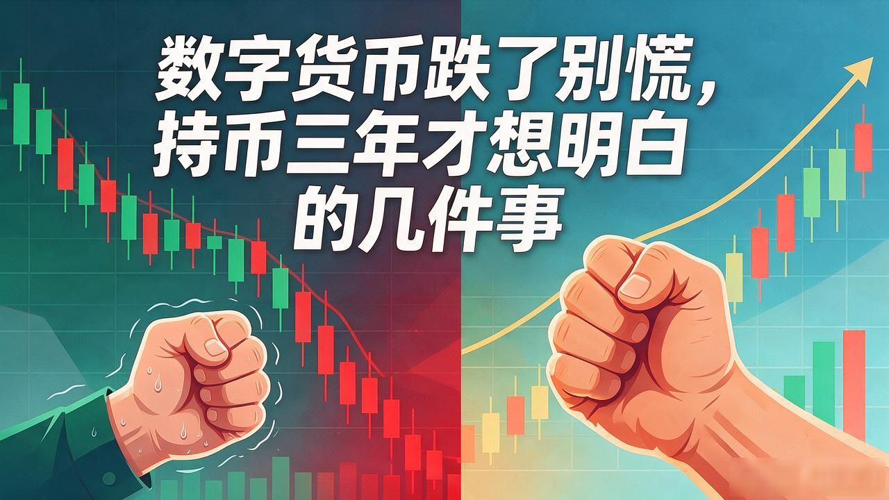 数字货币跌了别慌，持币三年才想明白的几件事