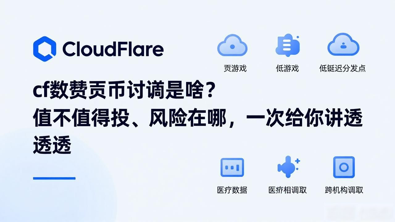 cf数字货币到底是啥？值不值得投、风险在哪，一次给你讲透