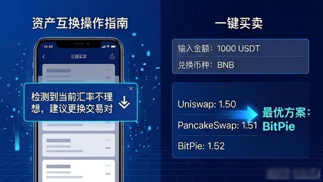 比特派钱包资产互换操作指南