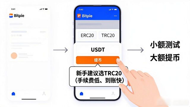 下载Bitpie钱包后，三步搞定手机版操作