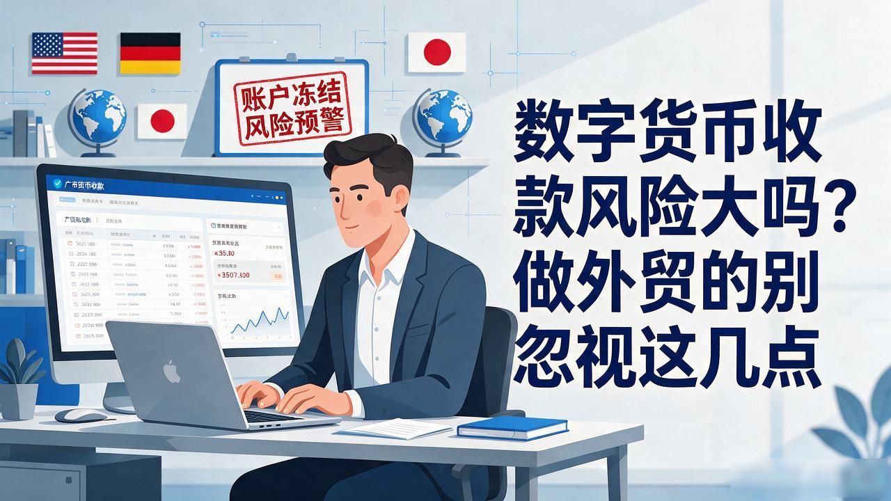数字货币收款风险大吗？做外贸的别忽视这几点