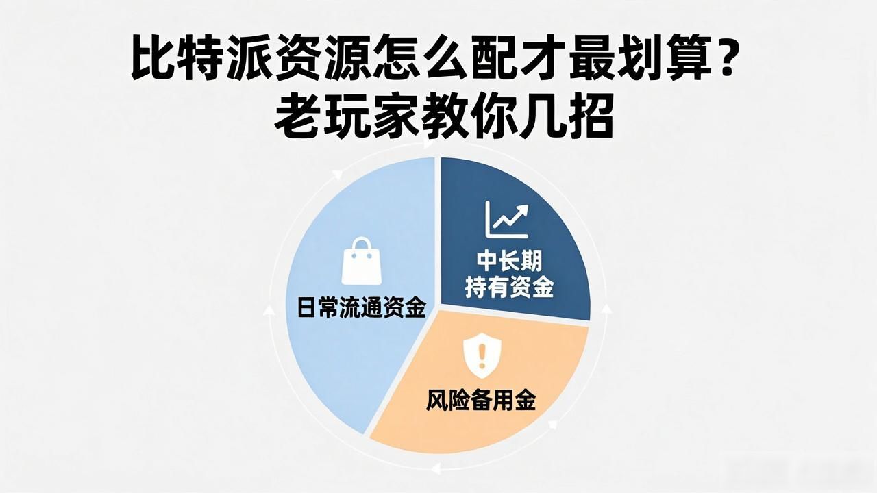 比特派资源怎么配才最划算？老玩家教你几招