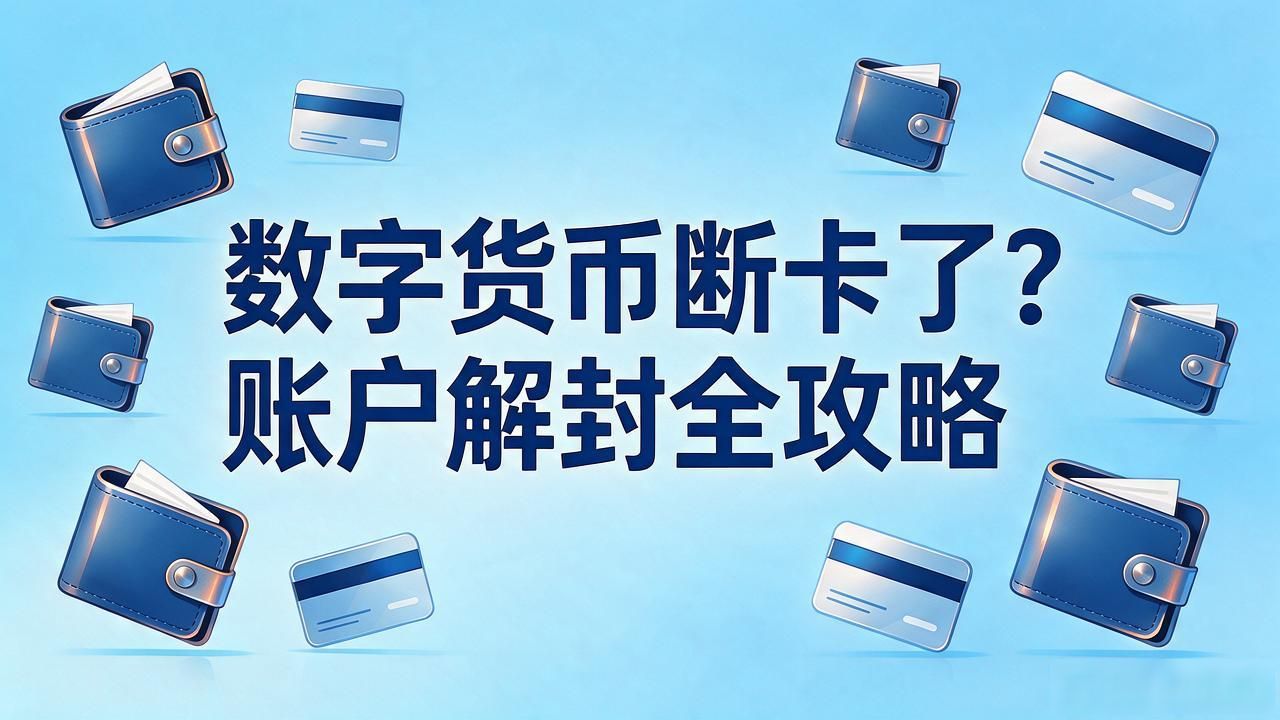 数字货币断卡了？账户解封全攻略