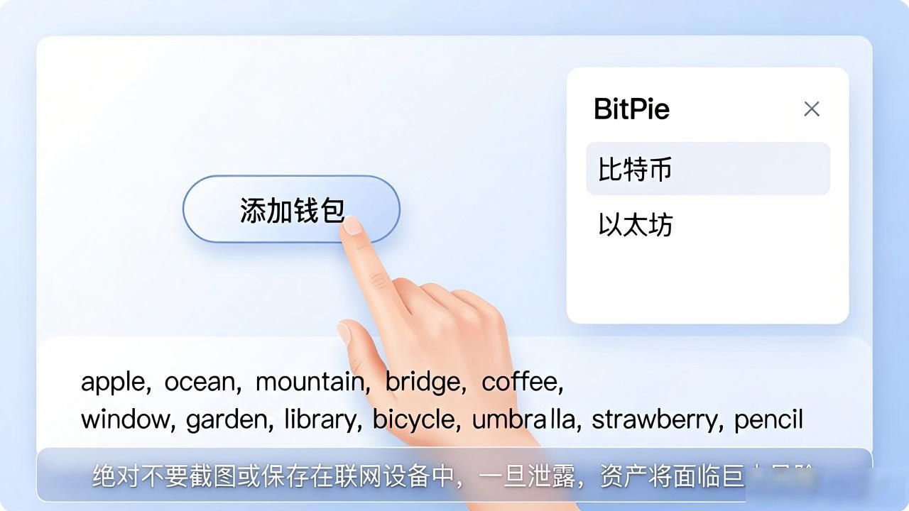 比特派钱包新手入门：三步轻松添加新钱包，资金安全无忧