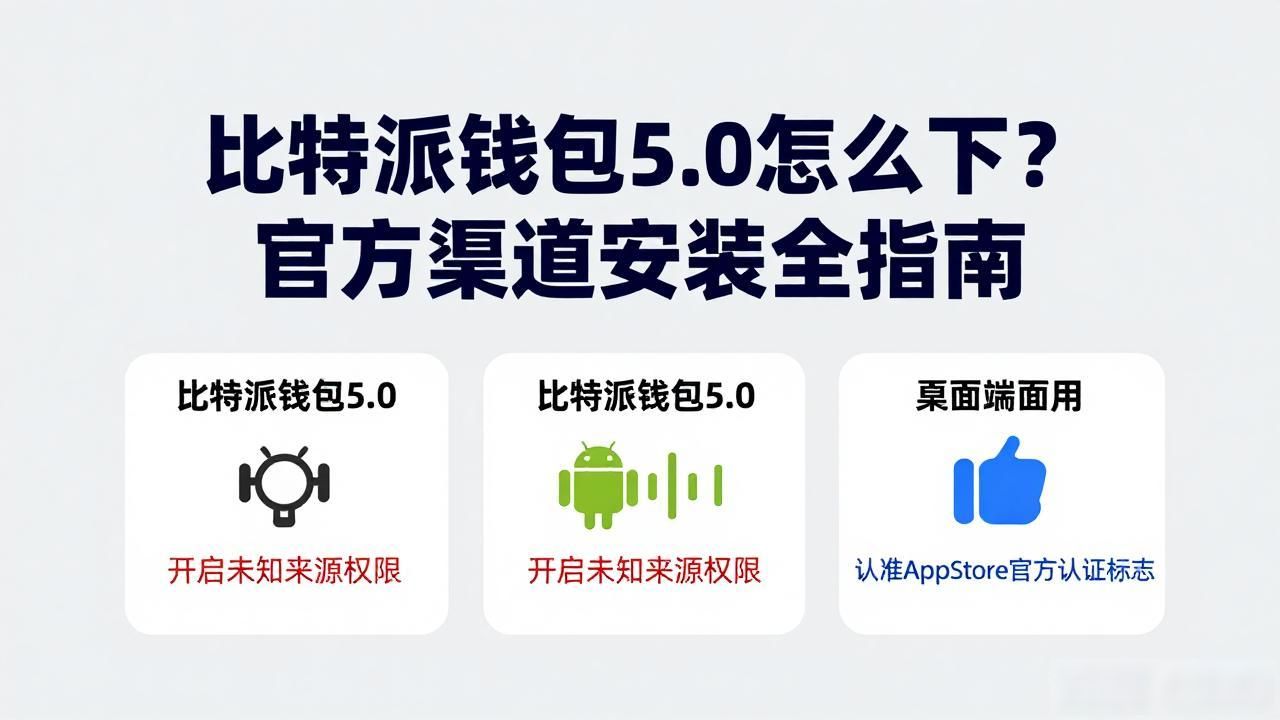比特派钱包5.0怎么下？官方渠道安装全指南