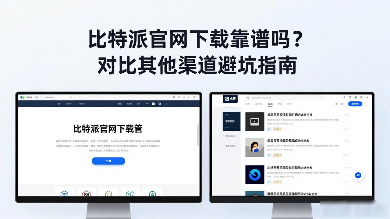 比特派官网下载靠谱吗？对比其他渠道避坑指南
