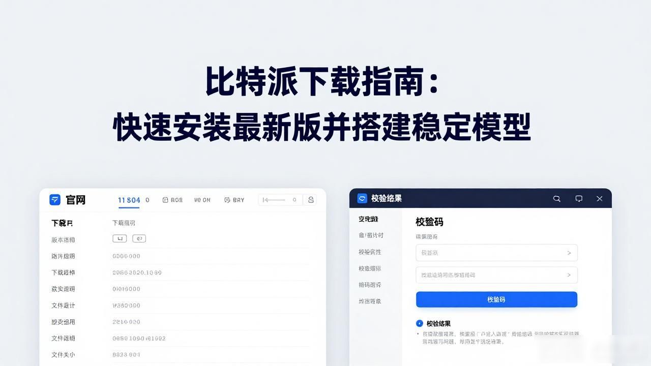 比特派下载指南：快速安装最新版并搭建稳定模型