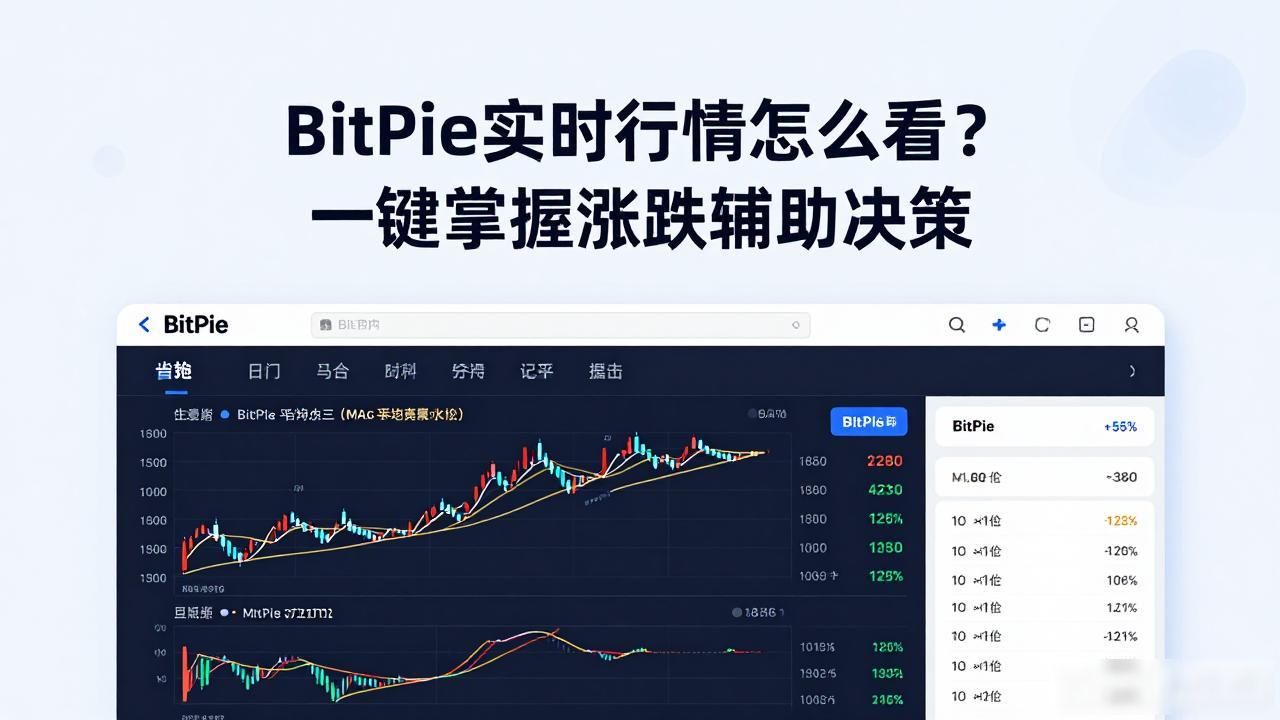BitPie实时行情怎么看？一键掌握涨跌辅助决策