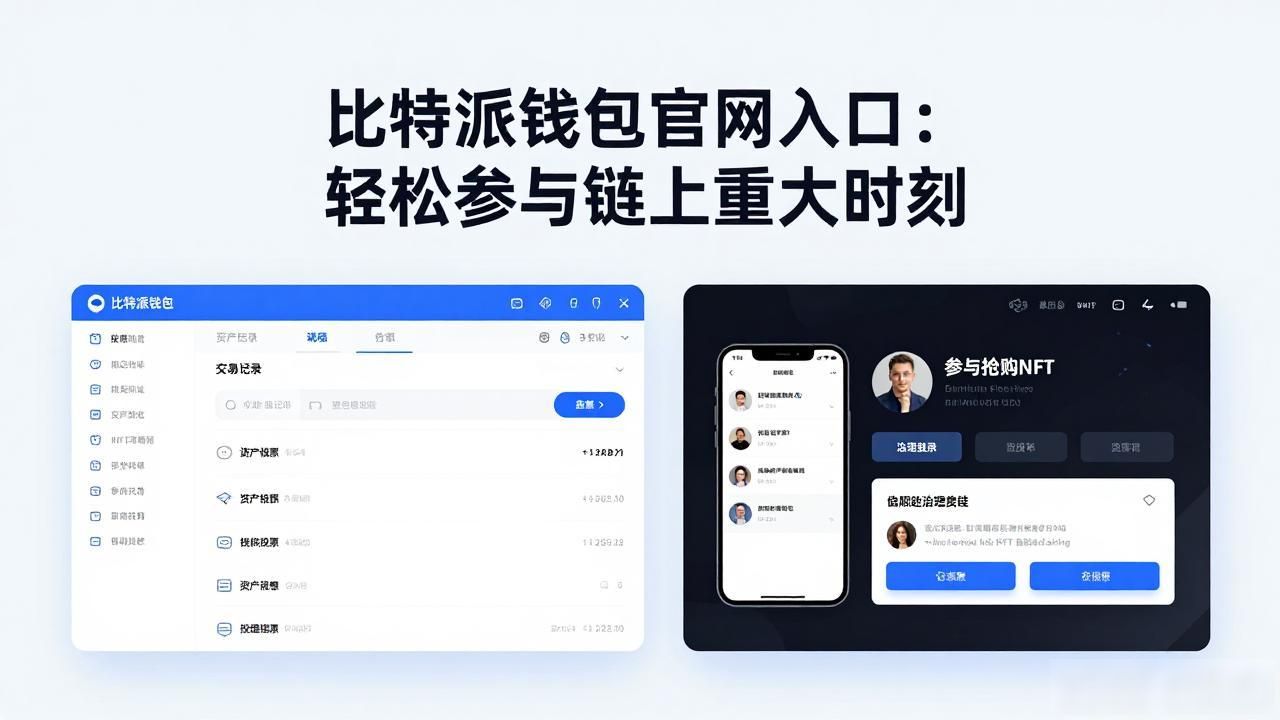 比特派钱包官网入口：轻松参与链上重大时刻