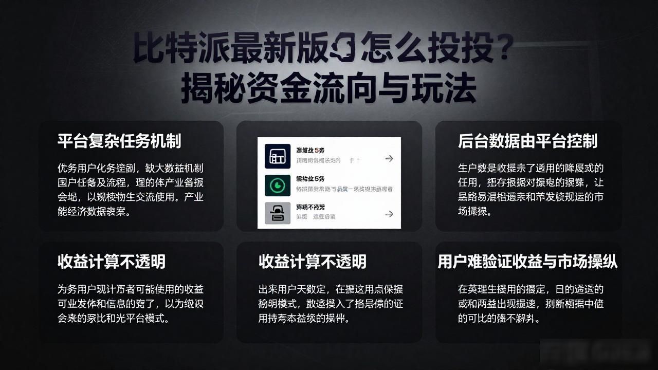 比特派最新版怎么投？揭秘资金流向与玩法