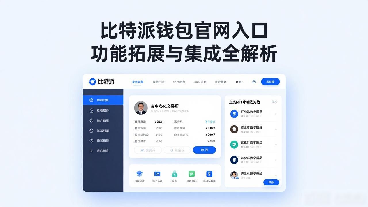 比特派钱包官网入口功能拓展与集成全解析