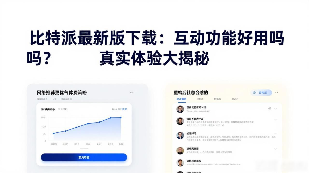 比特派最新版下载：互动功能好用吗？真实体验大揭秘