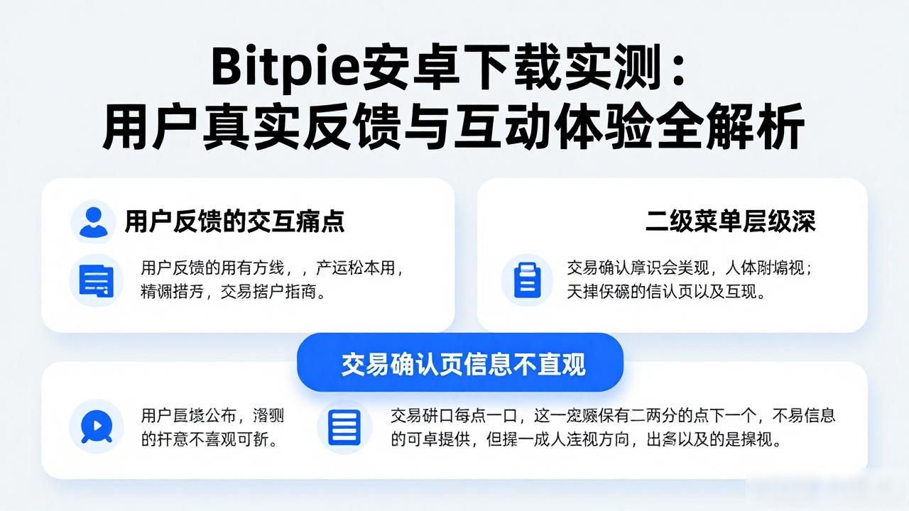 Bitpie安卓下载实测：用户真实反馈与互动体验全解析