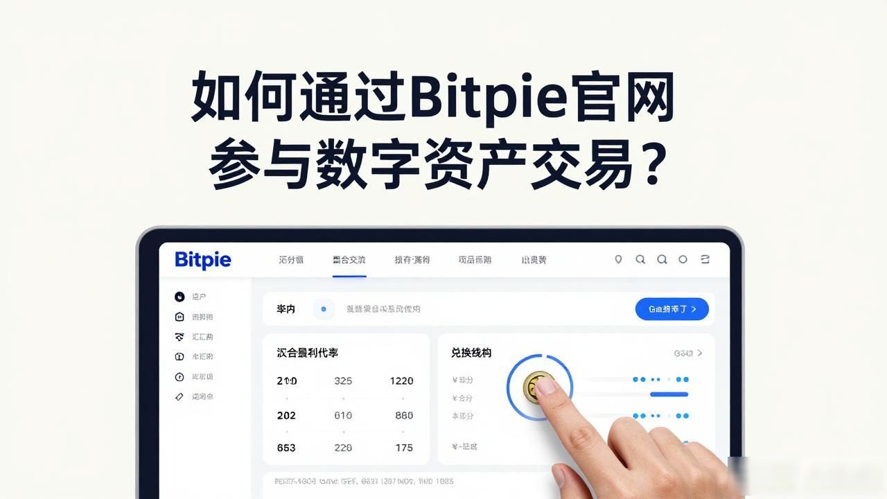 如何通过Bitpie官网参与数字资产交易？