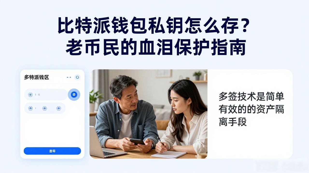 比特派钱包私钥怎么存？老币民的血泪保护指南