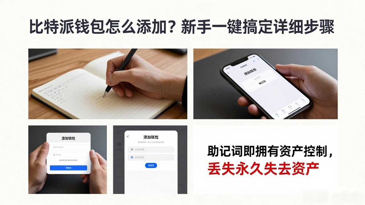 比特派钱包怎么添加？新手一键搞定详细步骤