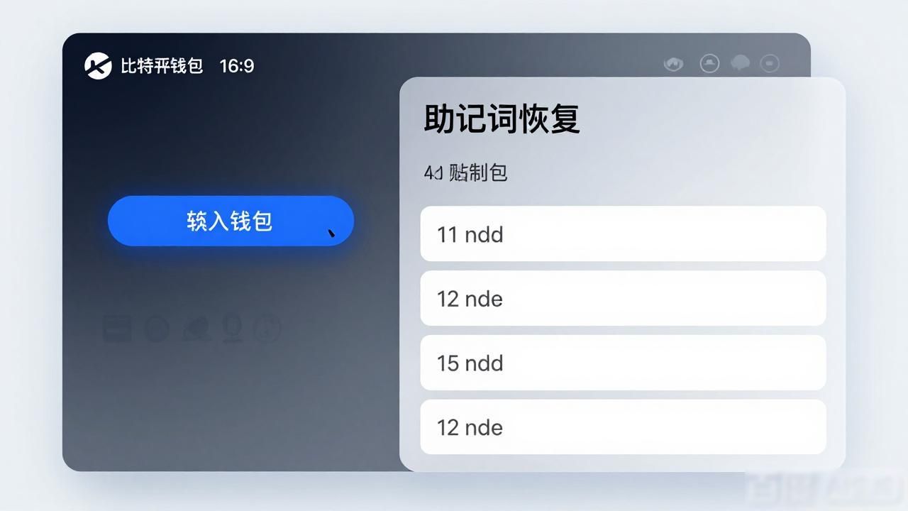 比特派钱包新版备份与恢复教程