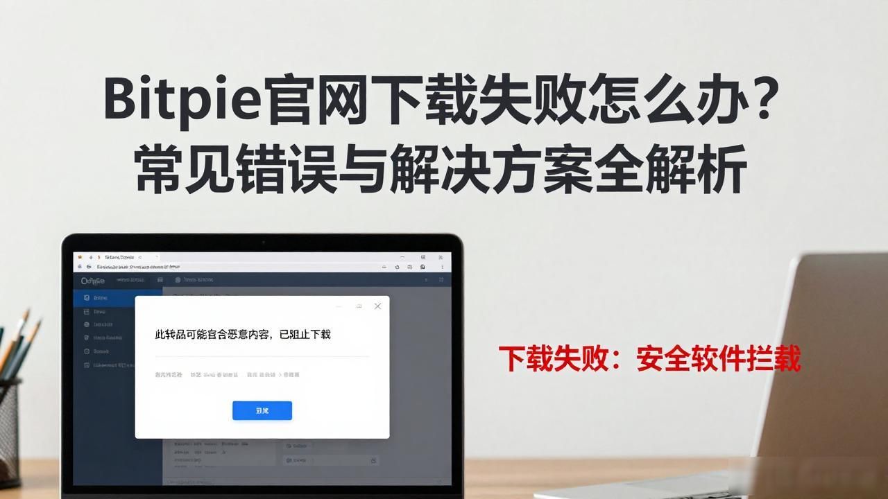 Bitpie官网下载失败怎么办？常见错误与解决方案全解析