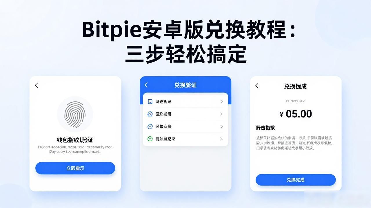 Bitpie安卓版兑换教程：三步轻松搞定