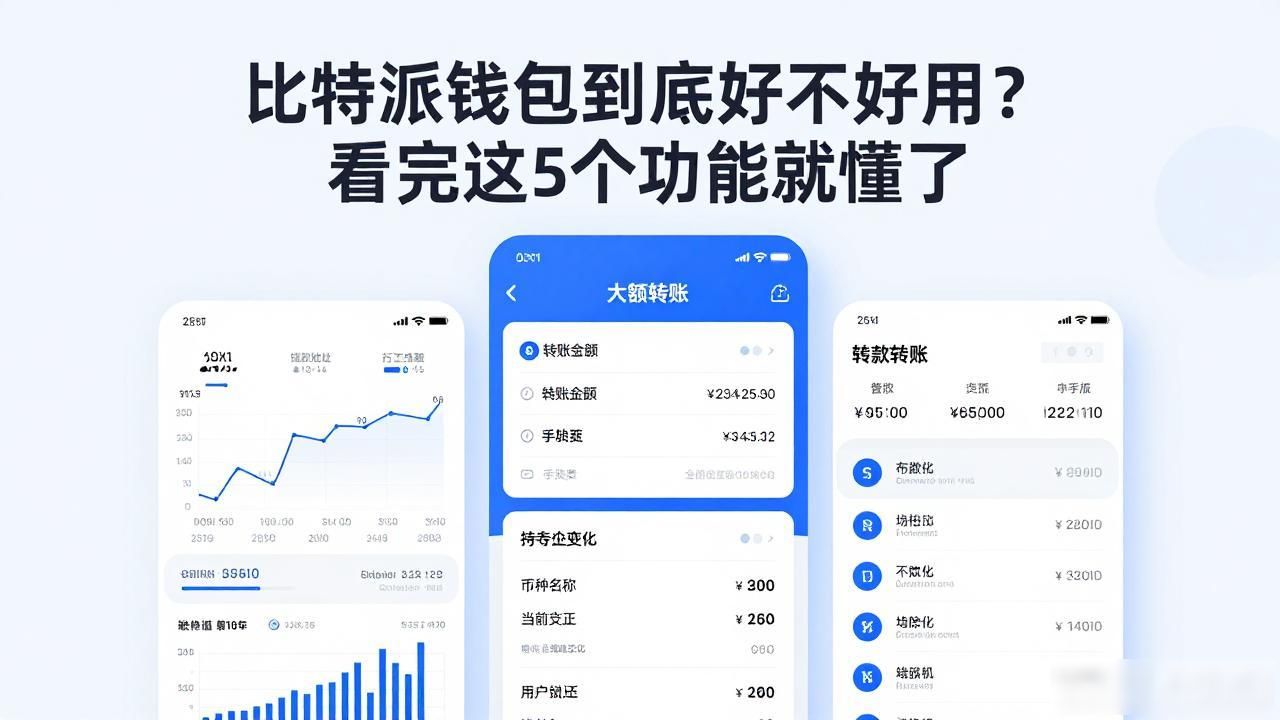 比特派钱包到底好不好用？看完这5个功能就懂了