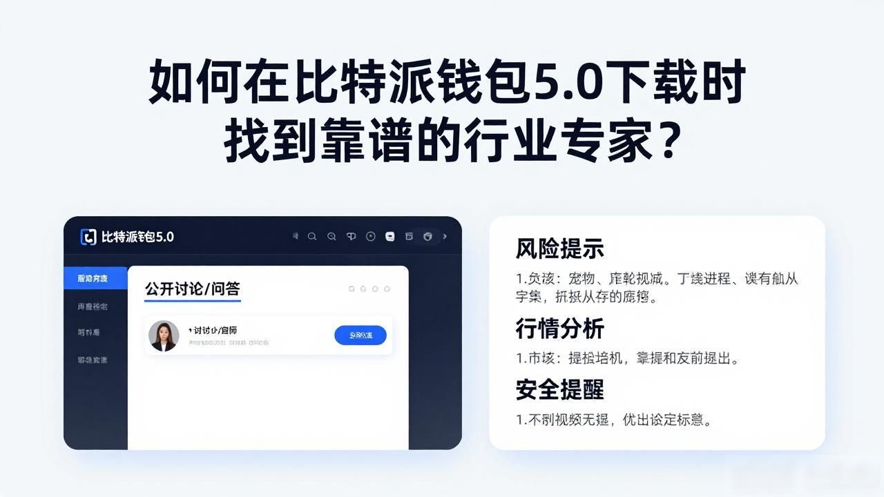 如何在比特派钱包5.0下载时找到靠谱的行业专家？