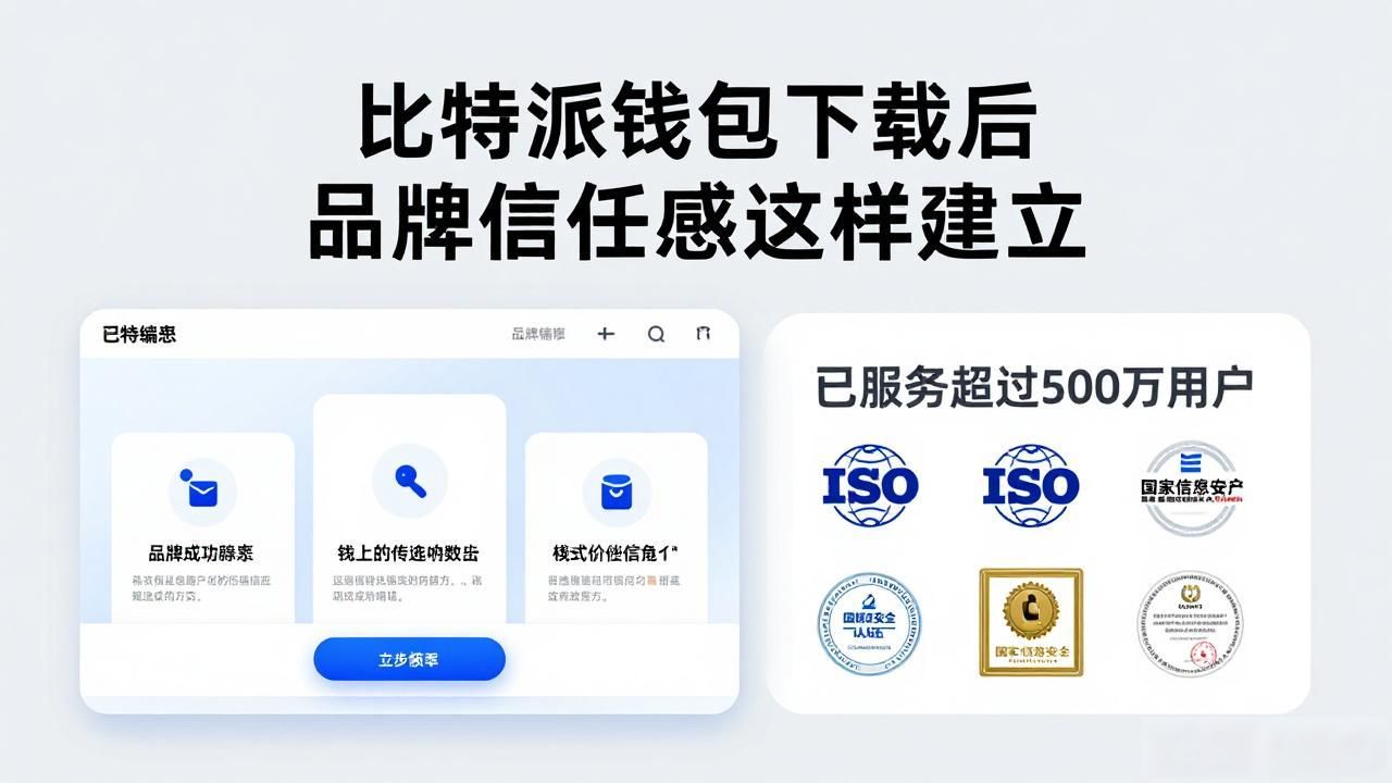 比特派钱包下载后 品牌信任感这样建立