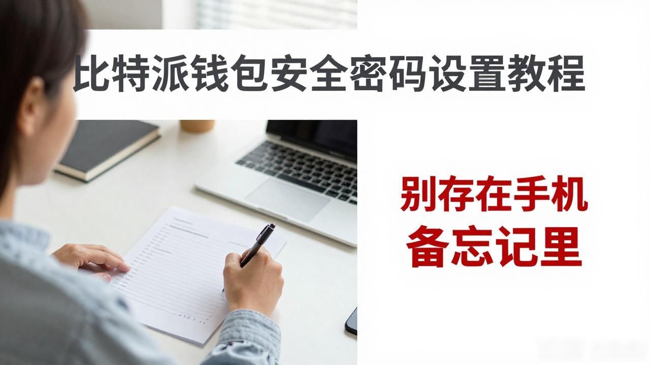 比特派钱包安全密码设置教程